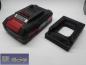 Preview: Battery holder for Einhell X-Change battery 18V / 14.4V black PLA