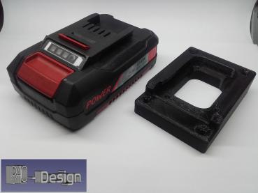 Battery holder for Einhell X-Change battery 18V / 14.4V black PLA