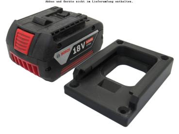 TPDL BOS18WORX Adaptateur de batterie pour outil Worx 4 broches 20 V - Adaptateur de batterie
