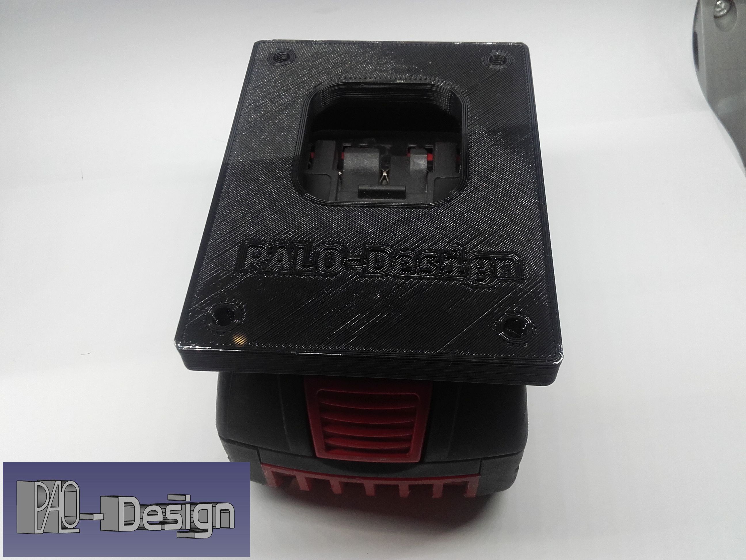 Akkuhalter und Adapter - Battery holder / wall mount Bosch PBA
