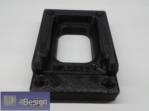 Battery holder for Einhell X-Change battery 18V / 14.4V black PLA