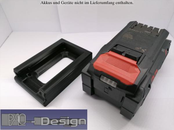 Akkuhalter und Adapter - Battery holder for Hilti Nuron B22 
