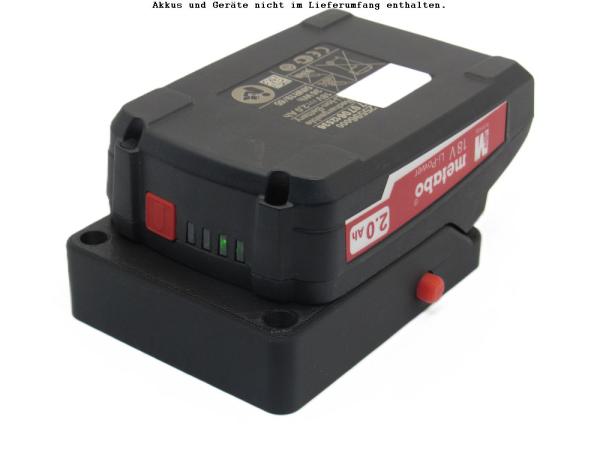 Produktbild von Kabelloser Ladeadapter Für Metabo 18V Akku Modell BS18LT