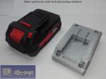 Adapter for Lidl Parkside Performance battery 20V PAPP 20 charger cradle gray