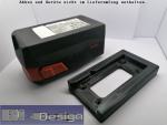 Akkuhalter für Hilti B36 Akku 36V Schwarz PLA
